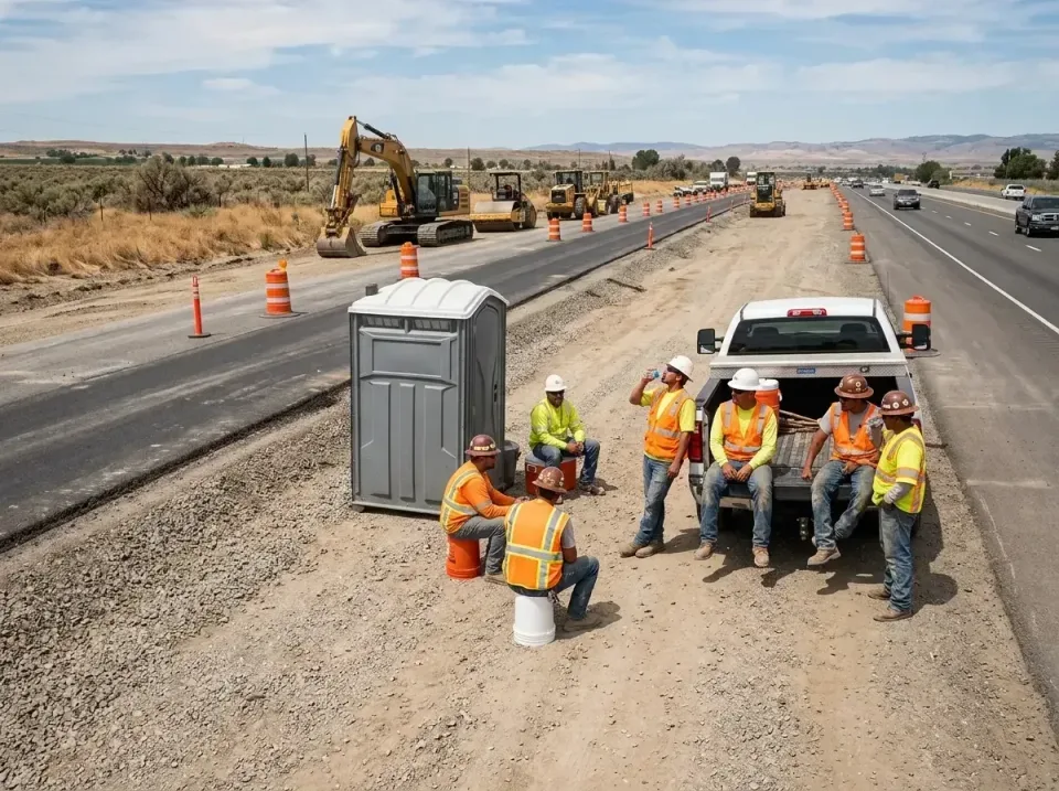 highway-road-construction-crew-007 — frequently asked questions, Porta Potty and Restroom Rentals in Westfield, IN